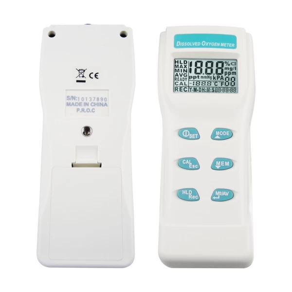 Professional Digital Dissolved Oxygen DO Meter 0~199.9% / 0~19.99 PPM - Image 8