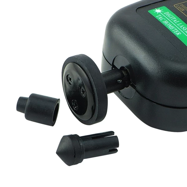 2 in 1 Digital Laser Contact & Non Contact Tachometer w/ ft & m/min - Image 10