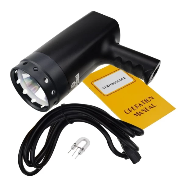 Digital Handheld Stroboscope with 50-12,000 FPM 110V/220V - Image 8