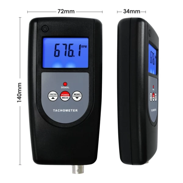 Landtek Photo Laser Non Contact Tachometer w/ Optional PC Data Output - Image 5
