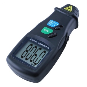 2 in 1 Digital Laser Photo Tachometer Non & Contact RPM
