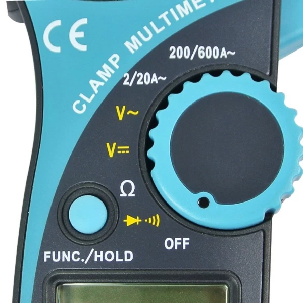 Handheld Digital Auto Range Clamp Multimeter AC DC Voltage Current Tester - Image 11