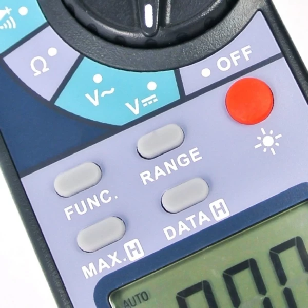 Clamp Style Digital Continuity Tester AC/DC Clamp Meter - Image 2