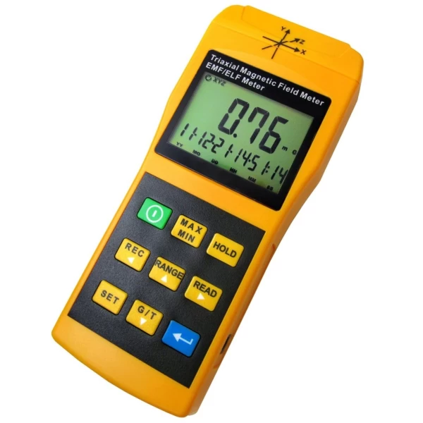 Digital EMF / ELF Triple 3 Axis Gauss Meter 30Hz-2000Hz 20/200/2000 mG