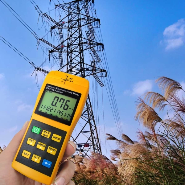 Digital EMF / ELF Triple 3 Axis Gauss Meter 30Hz-2000Hz 20/200/2000 mG - Image 10