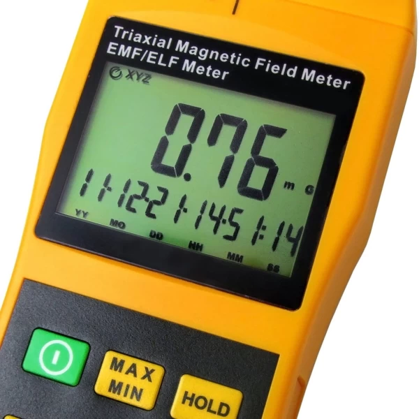 Digital EMF / ELF Triple 3 Axis Gauss Meter 30Hz-2000Hz 20/200/2000 mG - Image 9