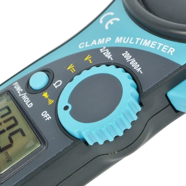 Handheld Digital Auto Range Clamp Multimeter AC DC Voltage Current Tester - Image 8