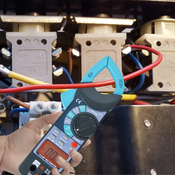 Clamp Style Digital Continuity Tester AC/DC Clamp Meter - Image 6