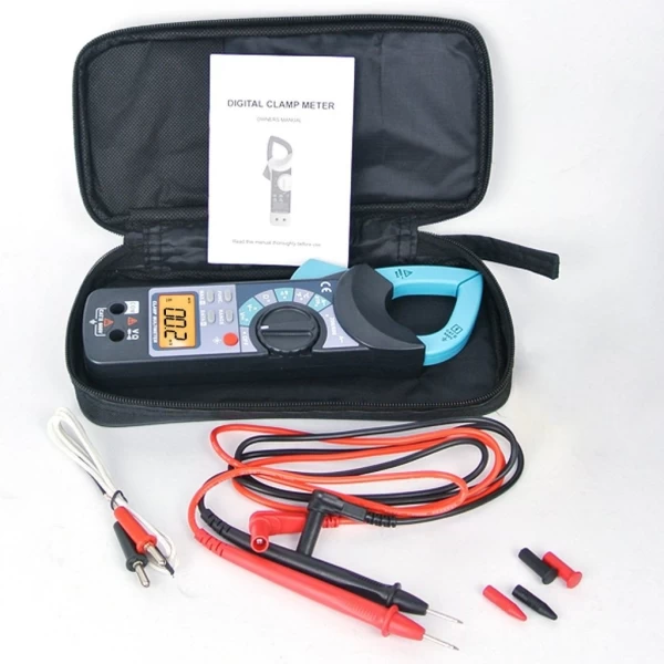 Clamp Style Digital Continuity Tester AC/DC Clamp Meter - Image 5