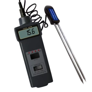 Digital Moisture Meter For Grains, Seeds, Rice, Hay, Agriculture With Extra Long Pins