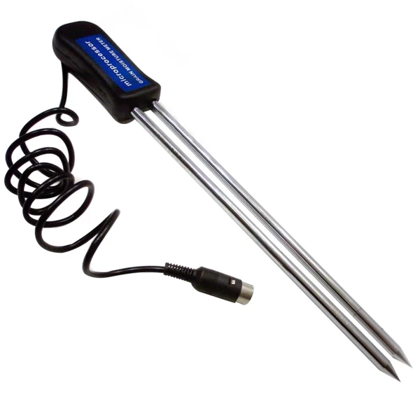 Digital Moisture Meter For Grains, Seeds, Rice, Hay, Agriculture With Extra Long Pins - Image 8
