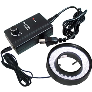 48 LED Microscope Camera Ring Light Illuminator