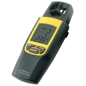 Digital Handheld Anemometer With Built In Rotary Vane