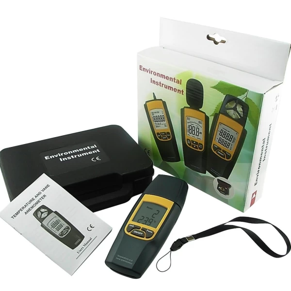 Digital Handheld Anemometer With Built In Rotary Vane - Image 3