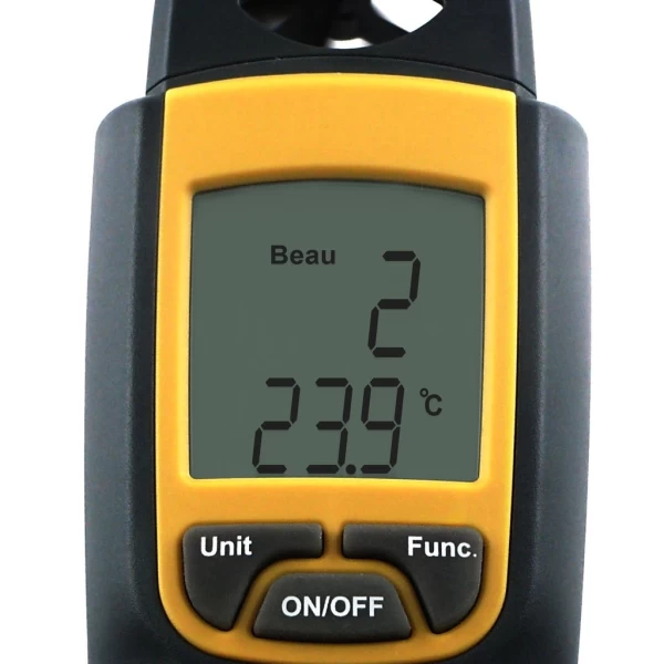 Digital Handheld Anemometer With Built In Rotary Vane - Image 5