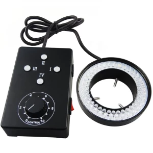 62mm 72 LED Ring Light & Microscope Camera Illuminator