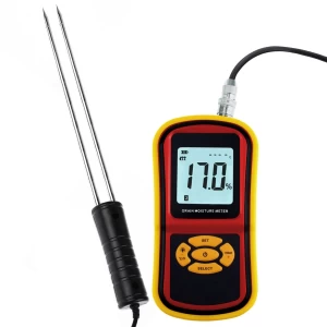 Handheld Portable Digital Grain Moisture Meter W/ 5~30% Range