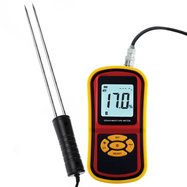 Handheld Portable Digital Grain Moisture Meter W/ 5~30% Range