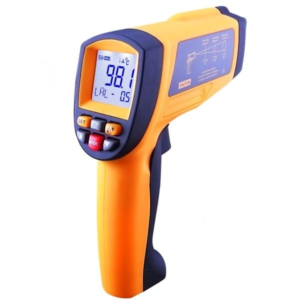 Digital 20:1 Professional Infrared Thermometer & Pyrometer