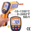 Digital 50:1 Industrial IR Laser Thermometer / Pyrometer - Image 3