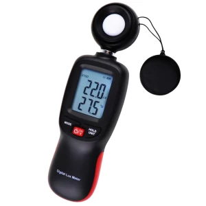 Handheld Light Meter Digital Illuminance Luminometer up to 200,000 Lux