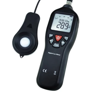 Portable Digital Lux Meter with Data logging, Auto Ranging Measurement Range 0 to 200,000 Lux
