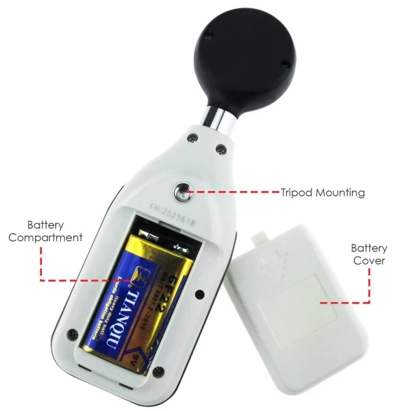 Portable Mini Digital Lux Meter Measurement Range 0-200,000 LUX with Auto Range - Image 2