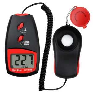 Handheld Digital Light Luxmeter 0~100,000 Lux w/ Selectable Range