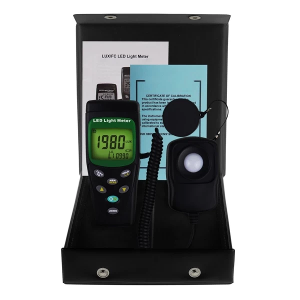 Digital LED LUX / FC (Footcandle) Meter Luminous Intensity Measurement Luxmeter - Image 2