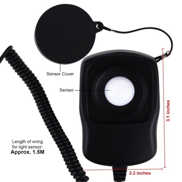 Digital LED LUX / FC (Footcandle) Meter Luminous Intensity Measurement Luxmeter - Image 7
