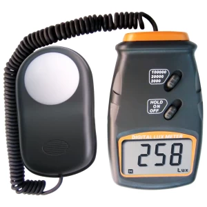 Digital Light Meter 100,000 Lux with LCD for Laboratory and Photography