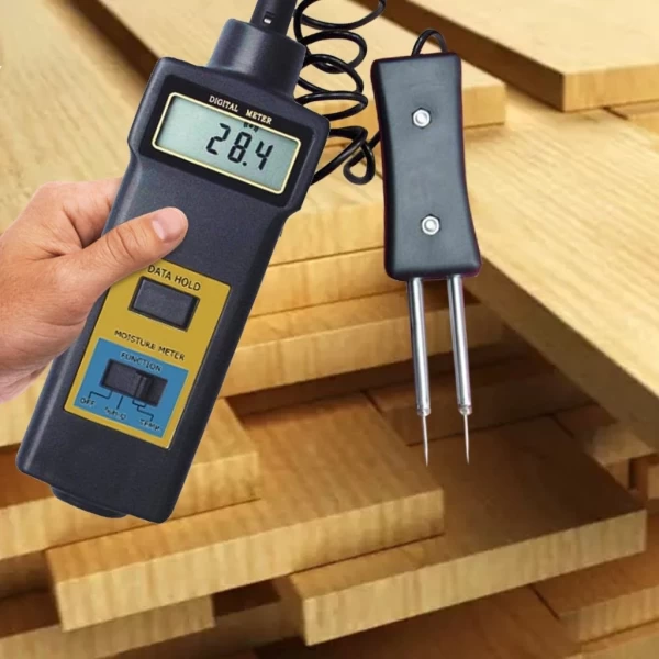 Handheld Digital Moisture Meter for Wood, Cotton, Paper And More - Image 3