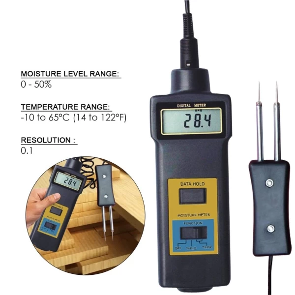Handheld Digital Moisture Meter for Wood, Cotton, Paper And More - Image 10