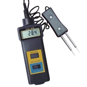 Handheld Digital Moisture Meter for Wood, Cotton, Paper And More