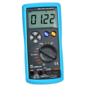 True-RMS AC/DC Multimeter and Duty Cycle Meter with USB interface