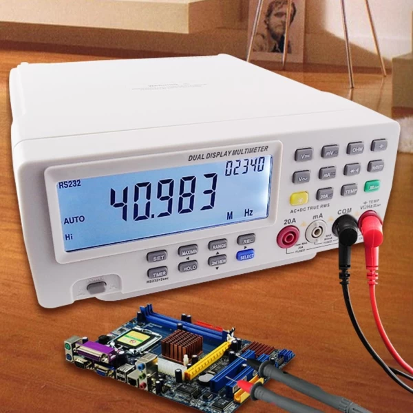 Multi Function Digital Bench Top Multimeter with PC connectivity - Image 3