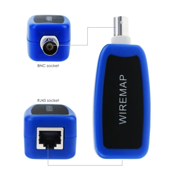 Professional Handheld Multipurpose Network LAN Cable Tester w/ 8 far-end test Jacks - Image 2
