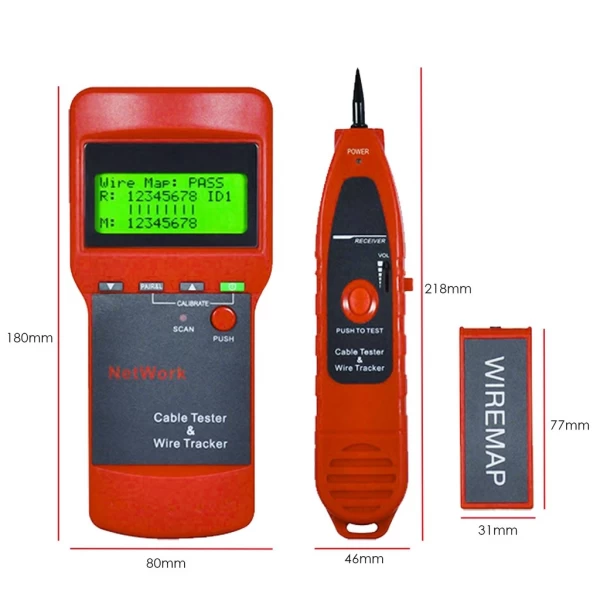 Multipurpose Network LAN Cable Tester & Wire Tracker - Image 8