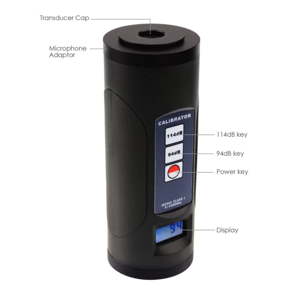 Professional Digital Sound Level Meter Calibrator - Image 7