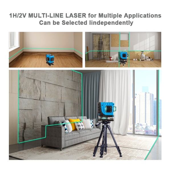 Self Levelling 360 Laser Level w/ Remote Control - Image 12