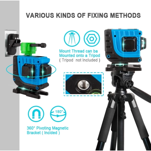 Self Levelling 360 Laser Level w/ Remote Control - Image 15