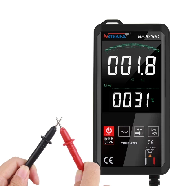 Professional Digital Multimeter w/ HD Colour Touch Screen & NCV Lighting Functions - Image 4