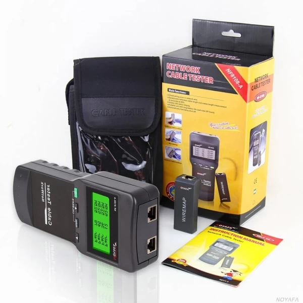 Network Cable Tester & Cable Length Meter w/ Single Jack - Image 5