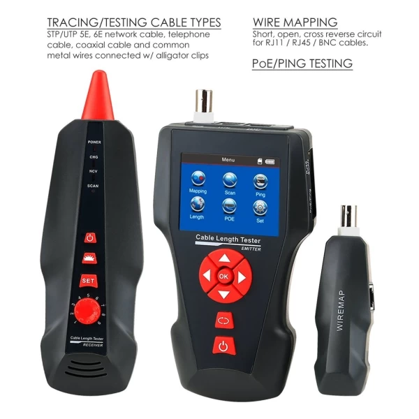 Digital Handheld Cable Tester & Wire Tracker - Image 6