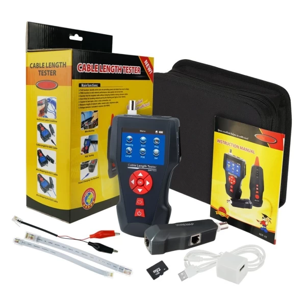 Handheld Digital Cable Tester w/ Data Storage Functions - Image 9