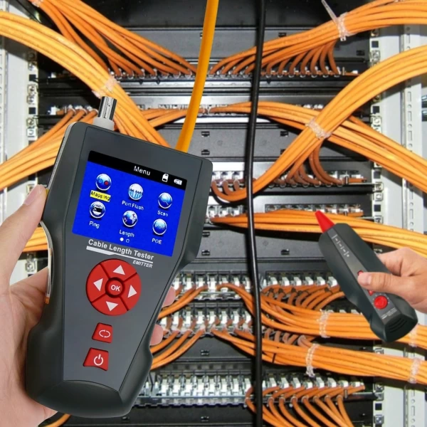 Digital Cable Length Tester & Wire Tracker w/ Data Storge Function & Port Flash - Image 10