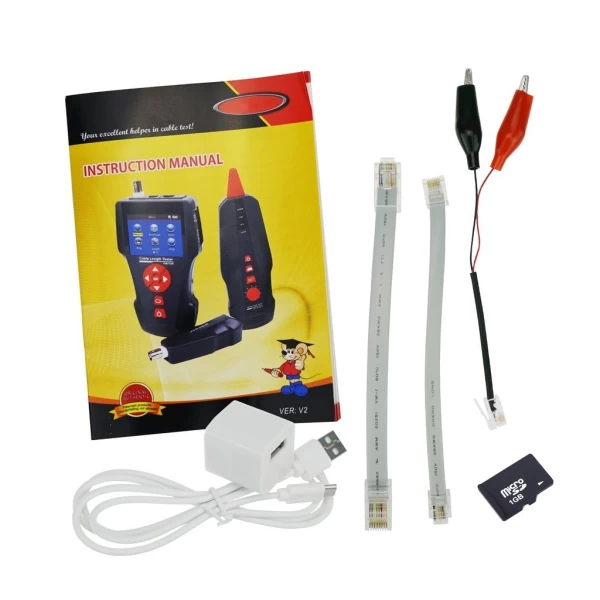 Digital Cable Length Tester & Wire Tracker w/ Data Storge Function & Port Flash - Image 2