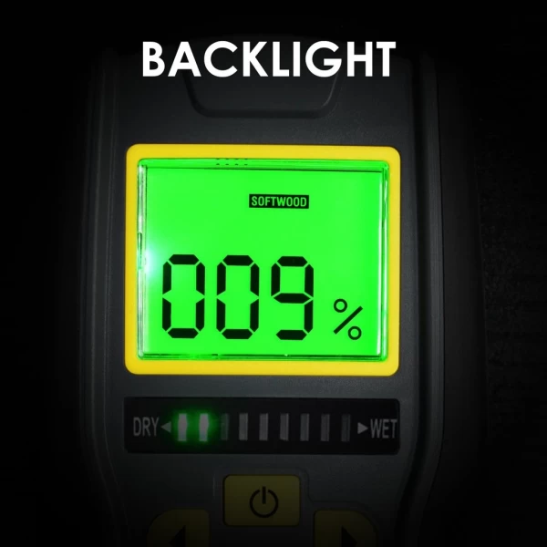 Digital Non Invasive Inductive Moisture Meter Wood Drywall Masonry - Image 5