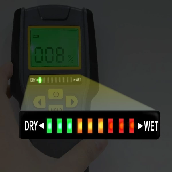 Digital Non Invasive Inductive Moisture Meter Wood Drywall Masonry - Image 6