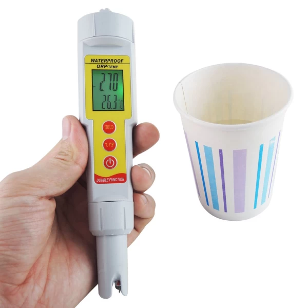 2 in 1 Digital ORP Temperature Meter Waterproof - Image 9